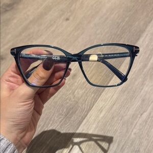 Brand new Tom Ford Teal Cat Eye Glasses